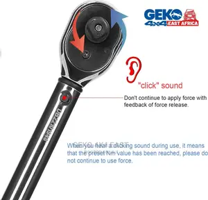 Torque Wrench, High Precision Ratchet Wrench 1/2" 20~210
