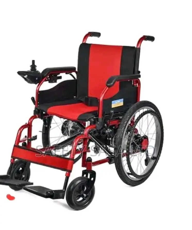 Electric Power Motorized Wheelchair Convertible to Manual