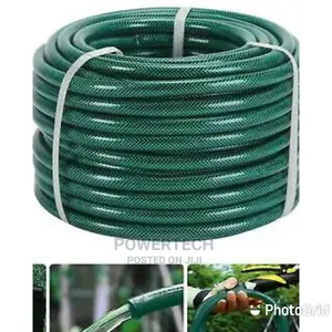 1/2"By 50m Green Braided Hose Pipe
