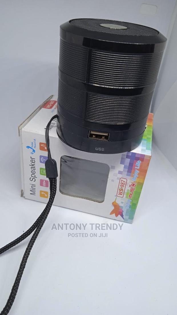 Mini Bluetooth Speaker, USB Port for Music and Calls - thumbnail 2