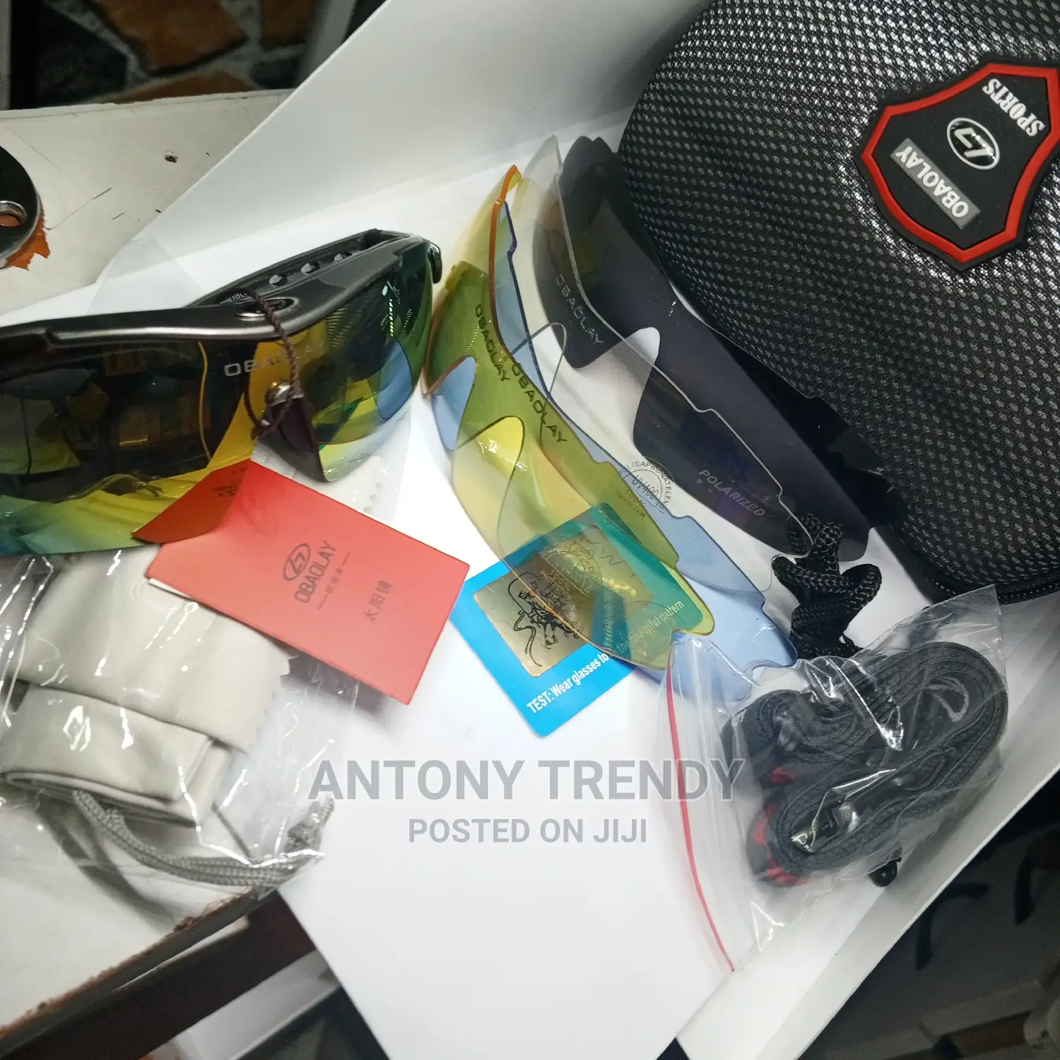 Sports Cycling Glasses 5 Lenses