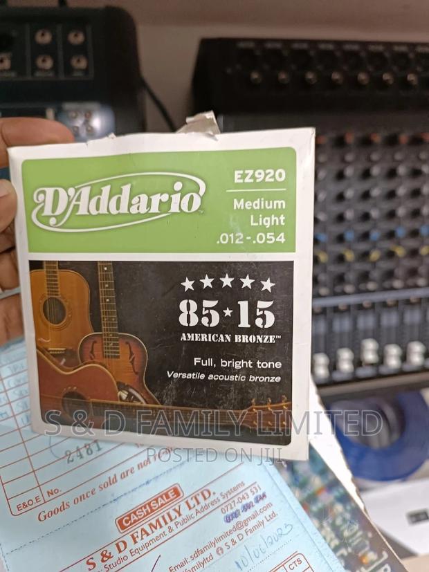 d'Addario EZ920 Acoustic Strings - main view