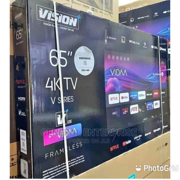 Vision PLUS 65inches Smart TV Flameless Television