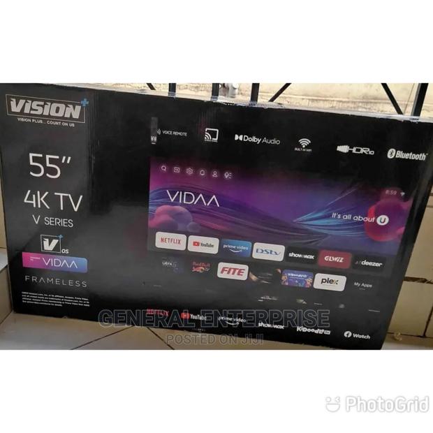 Vision Plus 55 Inches Frameless OS Smart TV