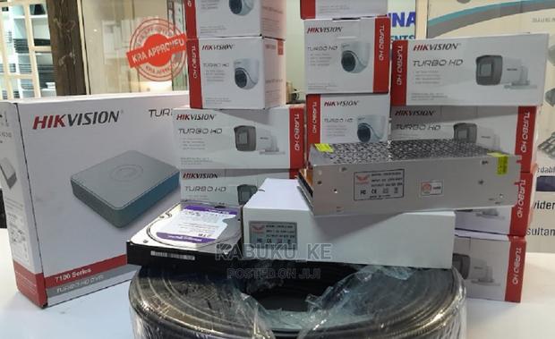 Eight Full Kit 8 Channel Hikvision With 8 CCTV Cameras