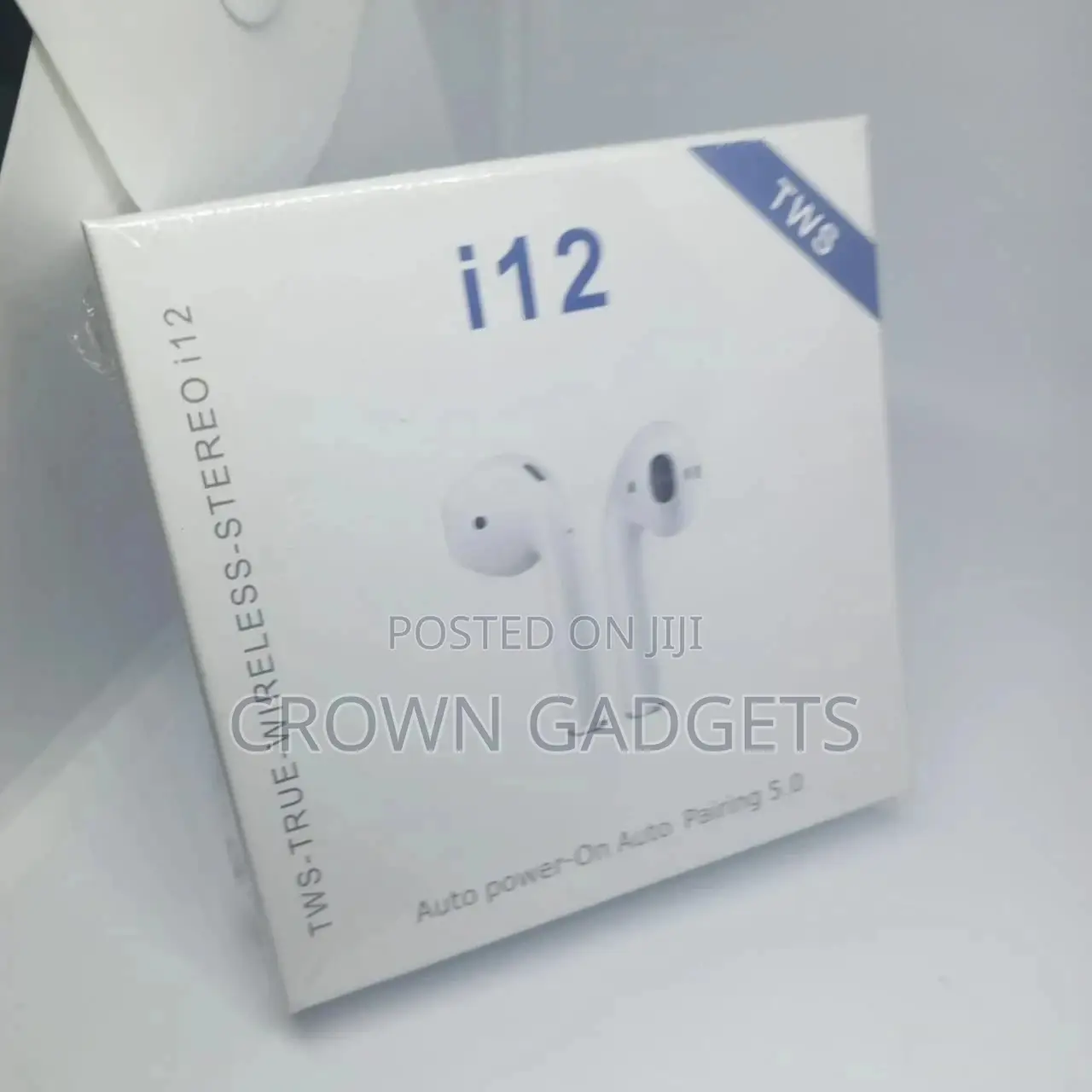 TWS-I12 Wireless Airpods Bluetooth 5.0 With Touch Control