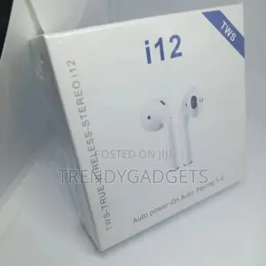 I12 TWS AIRPODS Bluetooth Earphones Touch Sensor