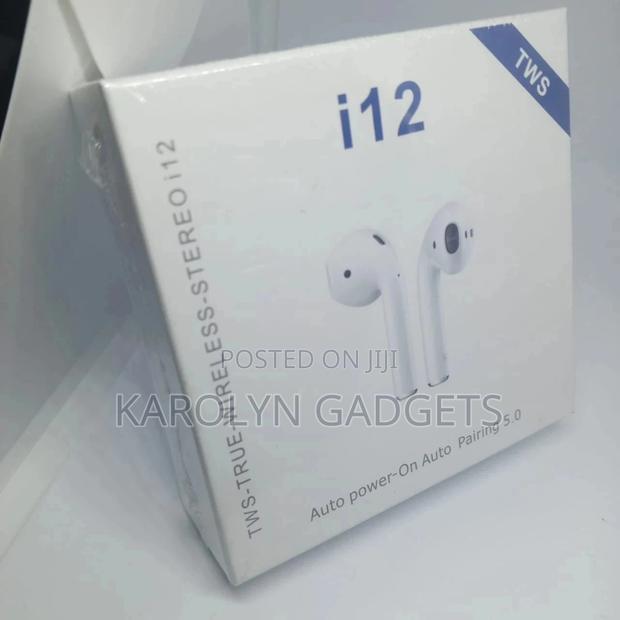 I12 TWS AIRPODS Bluetooth Earphones Touch Sensor