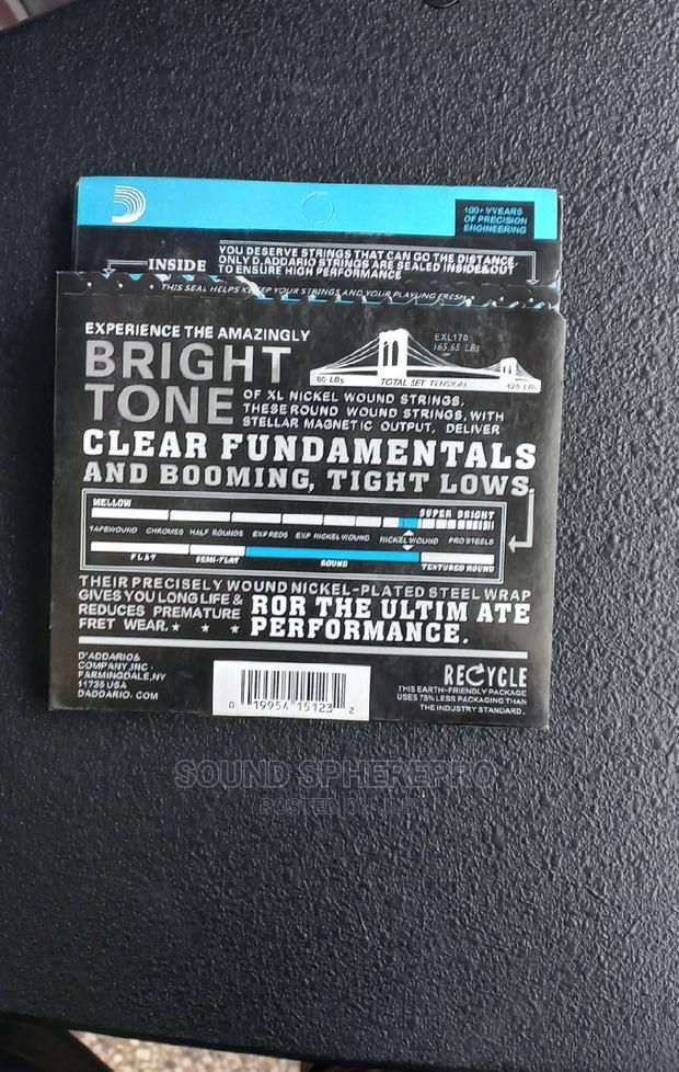 d'Addario 4string Bass Guitar Strings Set - thumbnail 3