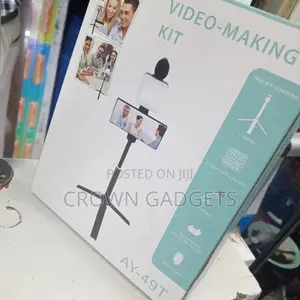 Video Making Vlogging Kit With Microphone