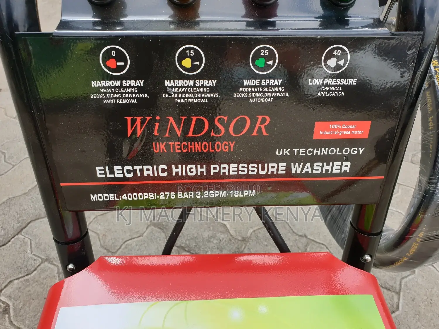 4000psi Electric Carwash Machine on OFFER