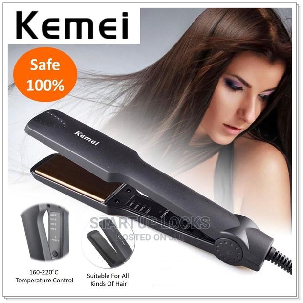 Flat Iron Hair Straightener Free Heat Protection Serum