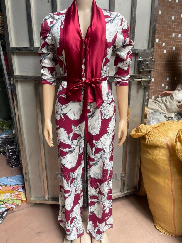 Fancy Floral Jumpsuit - thumbnail 3