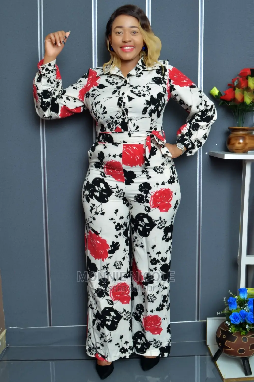 Fancy Floral Jumpsuit