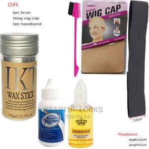 Wig Styling Set Wax Stick,Glue, Elastic,6 in 1 Package - main view