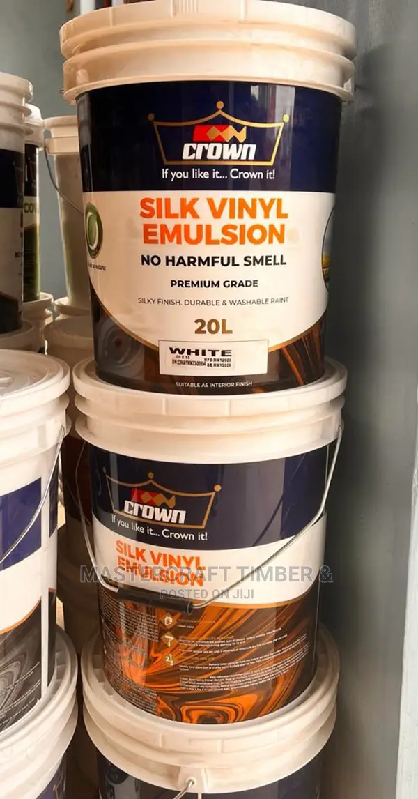 Crown Paint Silk Vinyl Emulsion 20L in Kenya for Sale in Ruiru
