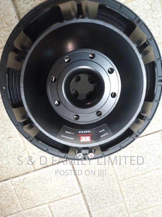 NR WF835 Bass Speaker 18 Inch