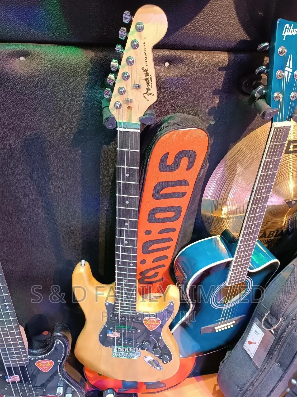 Fender Stratocaster Blonde Solo