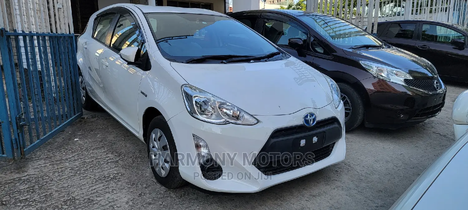 Toyota Aqua 2017 White in Mombasa CBD Cars, Harmony Motors Jiji.co.ke