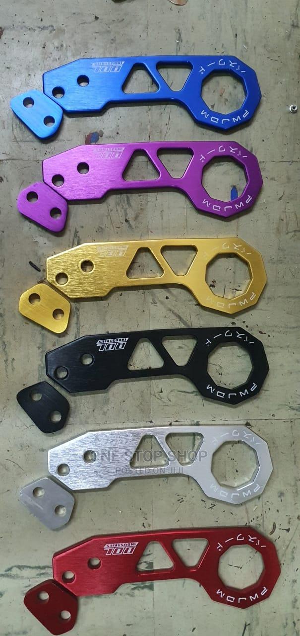 Sportish Aluminum Rear Tow Hook Different Colors - main view