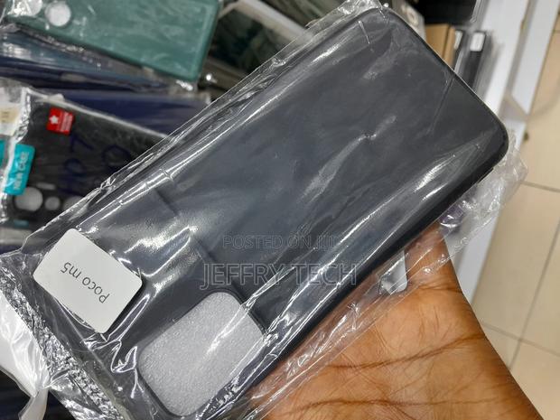 Poco M5 Silicon Back Cover With Soft Cloth Inside - thumbnail 3