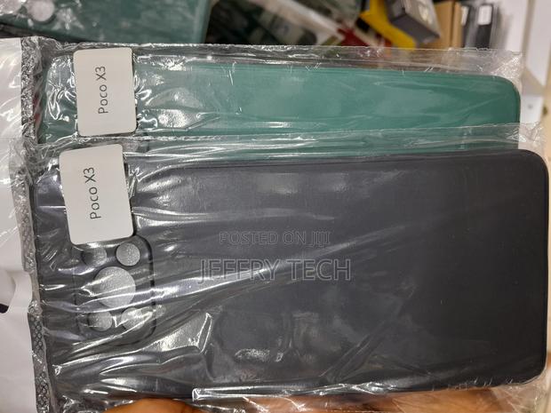 Xiaomi Poco X3 Case Cover Liquid Silicone Soft TP - thumbnail 3