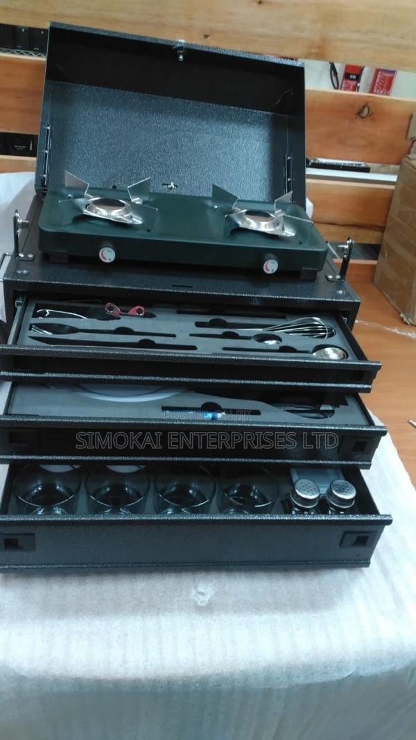 4 People Camping Kitchen Dinning Set - main view