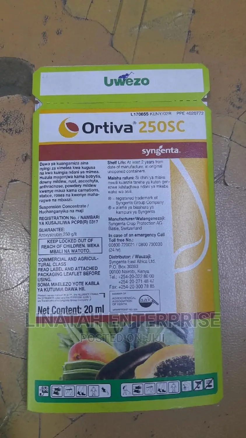 ORTIVA 250 CS 20ml