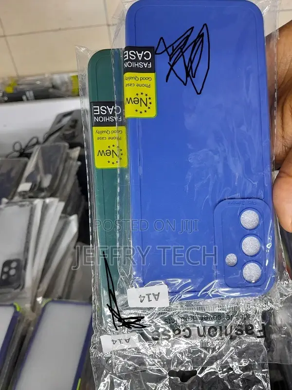 Samsung Galaxy A14 Silicon Case Light Blue