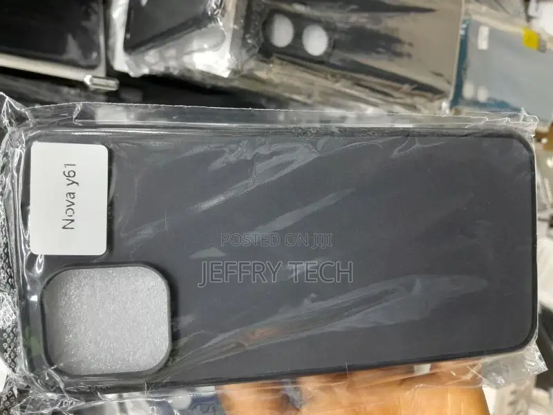 Huawei Nova Y61 4G Drop-Proof Back Cover Flexible TPU Anti-