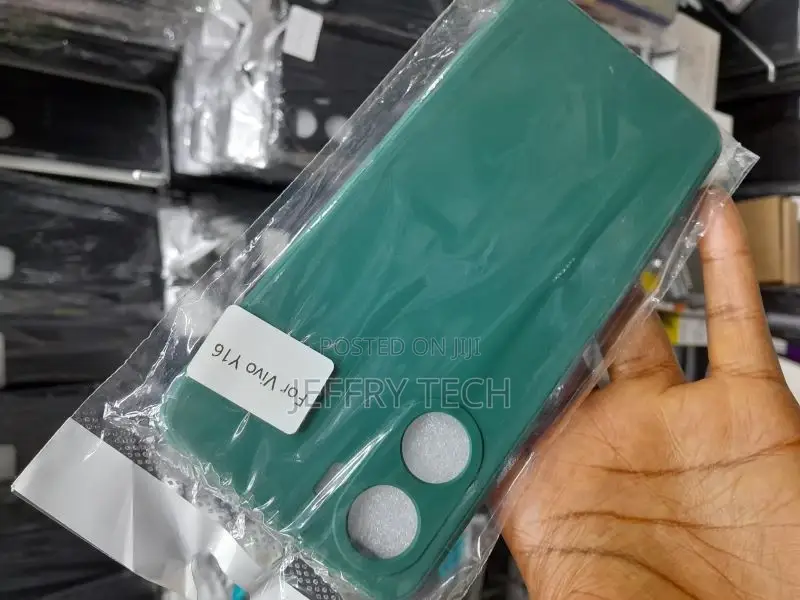 Soft Case Case for Vivo Y16 Thin Silicone Cover Green