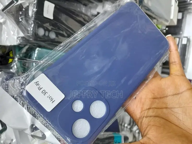 For Infinix Hot 30 Play Pure Color Liquid Silicone Shockproo