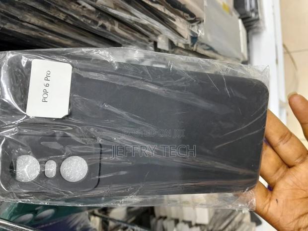 Back Case Cover for Tecno Pop 6 Pro (Soft Flexible Camer - main view