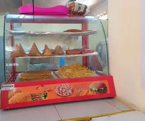 Clear Glass Food Warmer