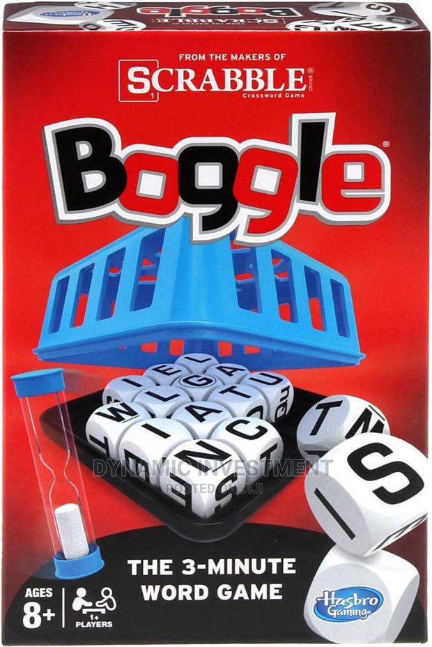 Hasbro Scrabble Boggle Board Game - main view