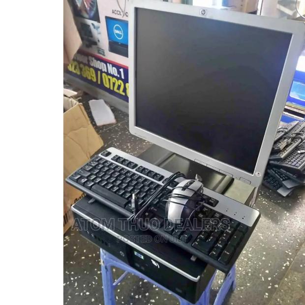 New Desktop Computer HP EliteDesk 800 4GB Intel Core I5 HDD 500GB - main view