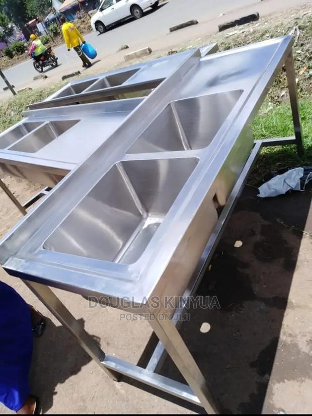 Kitchen Washing Sink Stainless Steel Kitchen Double Bowlsink - main view