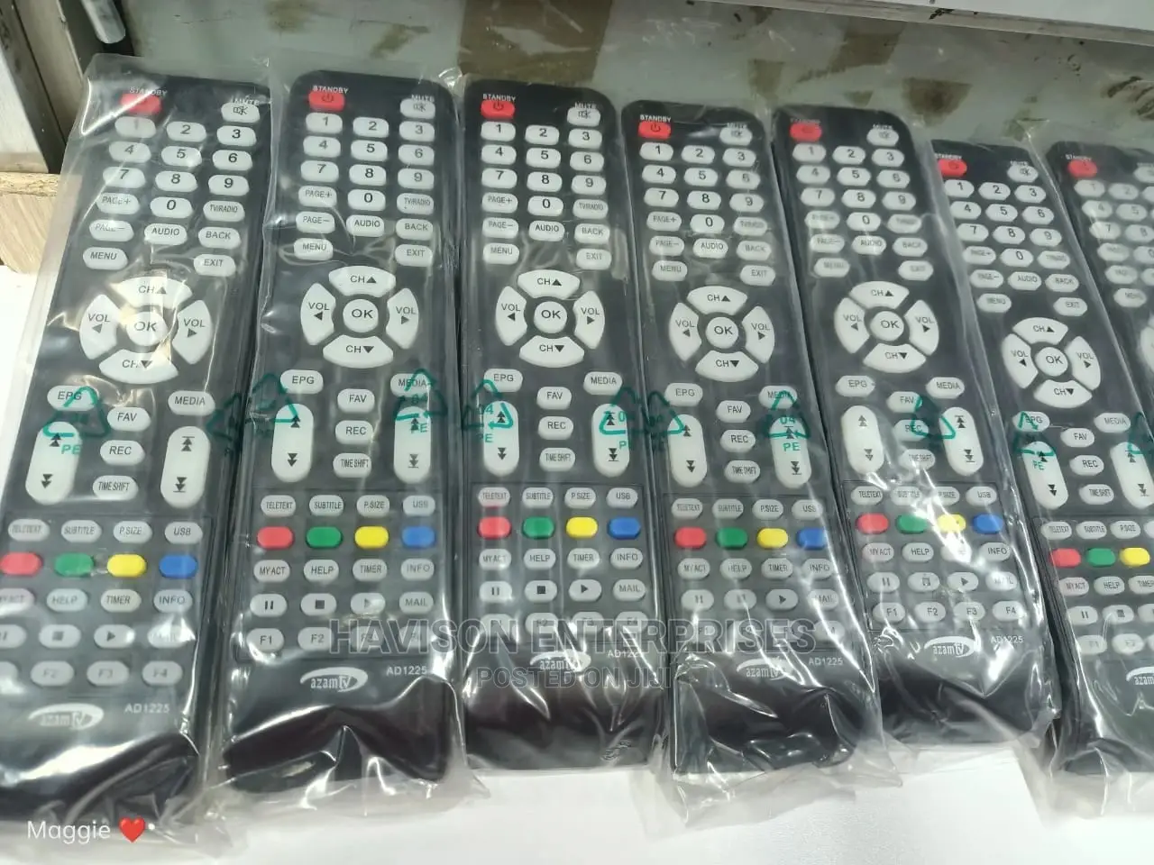 Azam Remotes