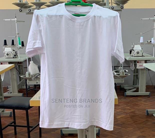 Pure White Plain Tshirts