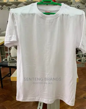 Pure White Plain Tshirts