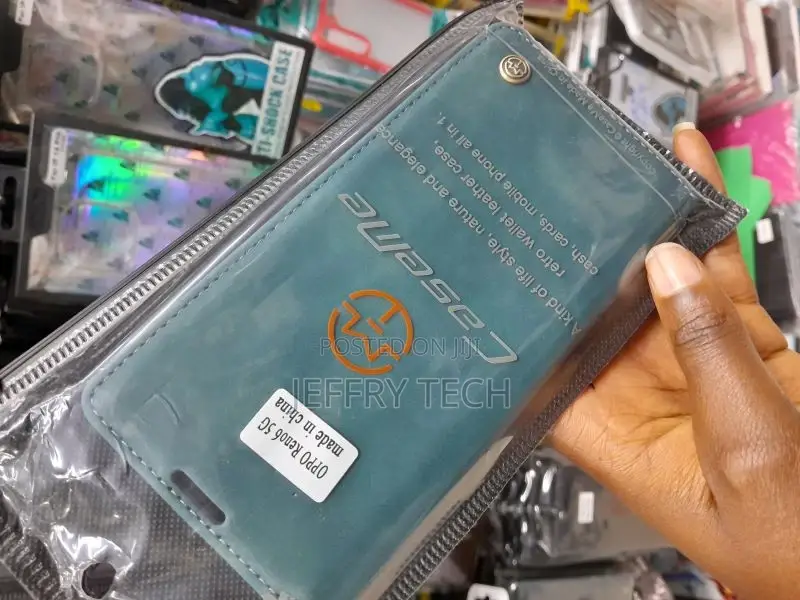 Cards Cash Wallet Slim Fit Flip Cover for Oppo Reno 6