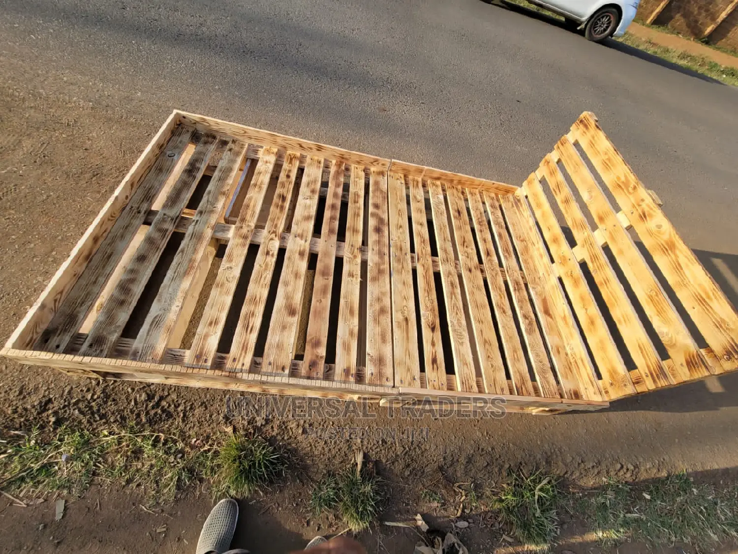 Beautiful Pallet Bed - 4*6 Ft Bed