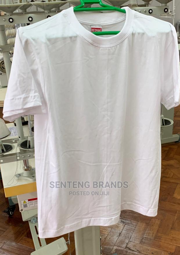 Plain Cotton Round Neck Tshirts - thumbnail 2