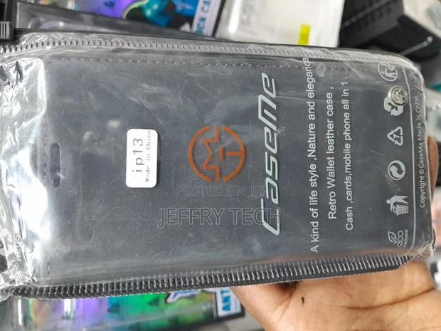 Retro PU Flip Leather Case for iPhone 13 - main view