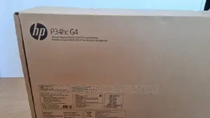 HP P34hc G4 WQHD Curved Monitor