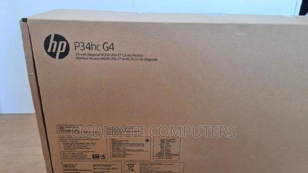 HP P34hc G4 WQHD Curved Monitor