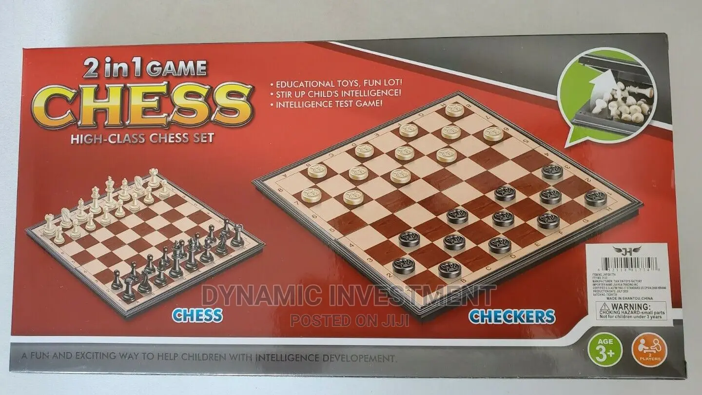 2 in 1 Board Chessboard Game Chess Set
