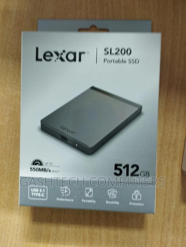 Lexar External Portable SSD 512gb