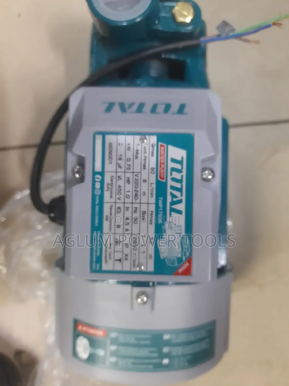Total Boaster Pump 1HP