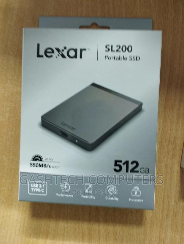Lexar External Portable SSD 512gb - thumbnail 2